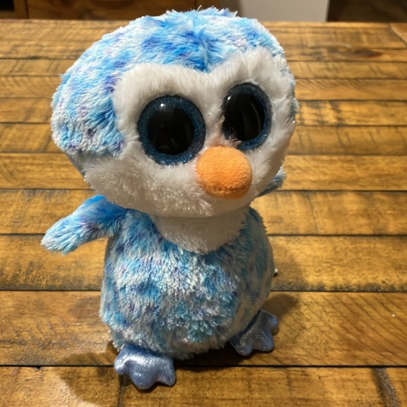 3/$18 | TY Beanie Boos | Ice Cube the blue pemguin plush - Picture 5 of 9
